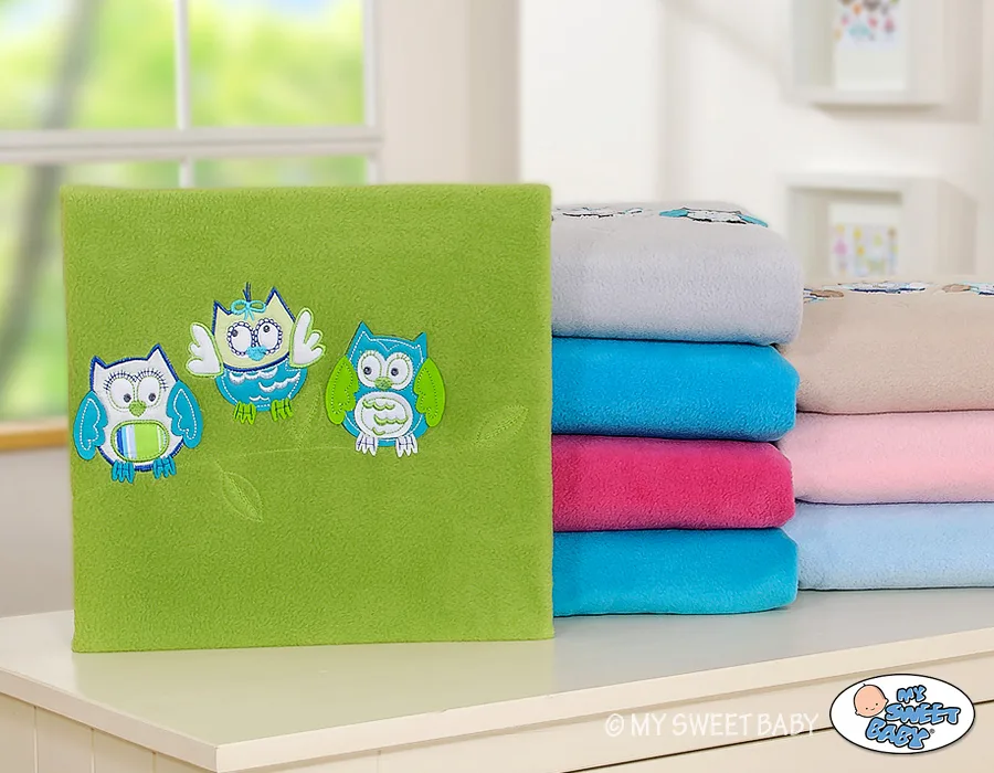 Flisinis pledas „Owls Bigi Zibi & Adele“