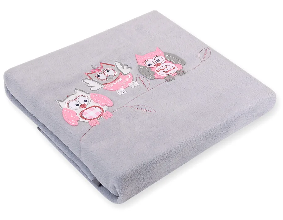 Flisinis pledas „Owls Bigi Zibi & Adele“