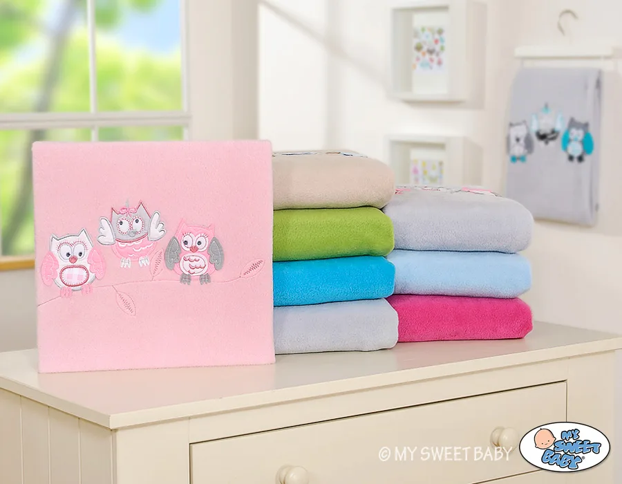 Flisinis pledas „Owls Bigi Zibi & Adele“