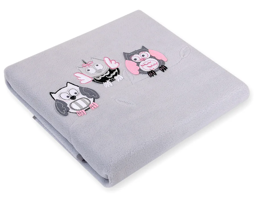 Flisinis pledas „Owls Bigi Zibi & Adele“