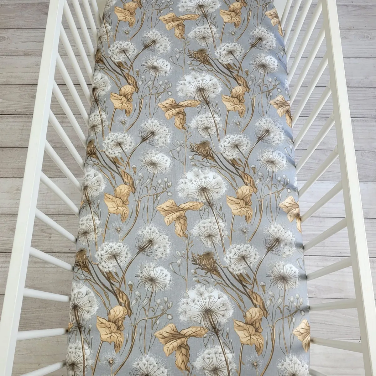 Medvilninė paklodė 120x60 cm, spalvos: balta, geltona ir kitos