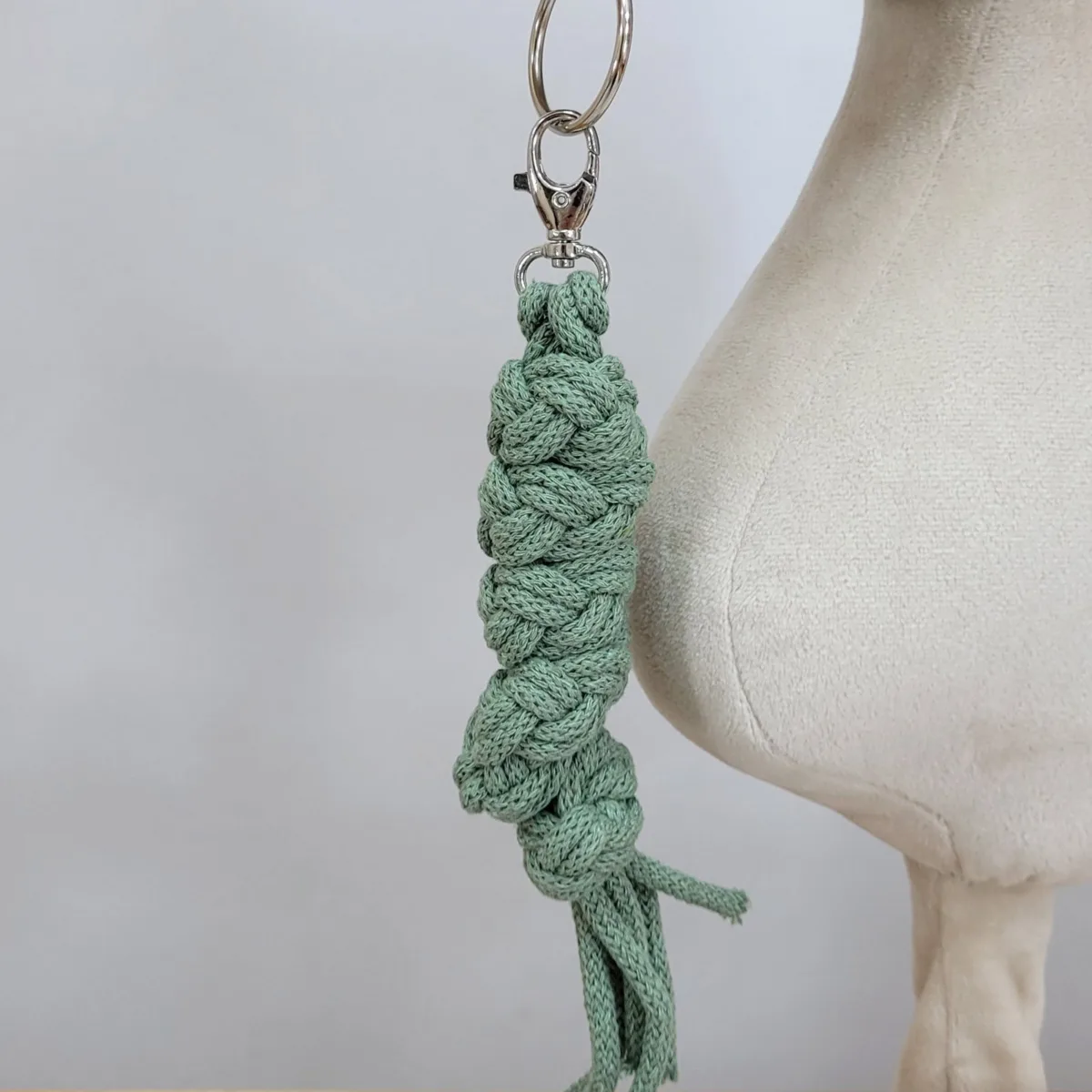 Pavadis „Hobby Horse“ žirgui iš dvigubos virvės, spalva: žalia