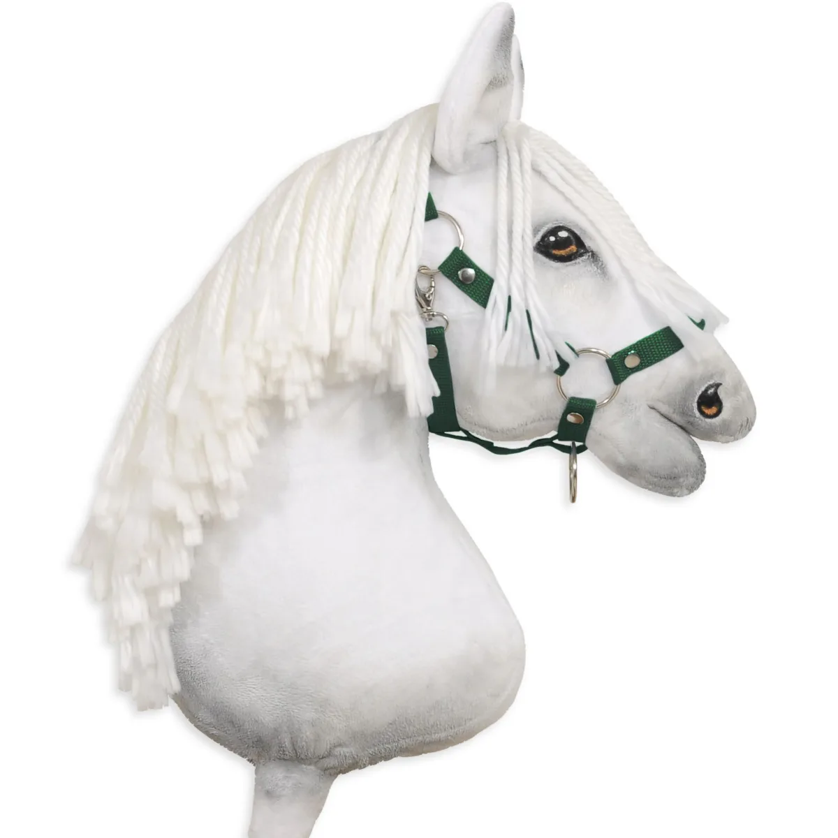 Reguliuojamas apynasris „Hobby Horse“ žirgui A3, spalva: butelio žalia