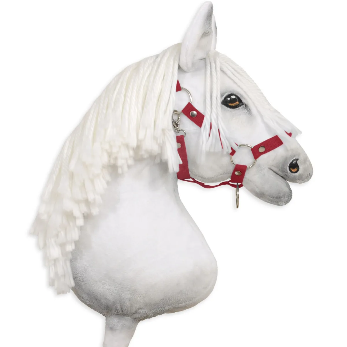 Reguliuojamas apynasris „Hobby Horse“ žirgui A3, spalva: bordo