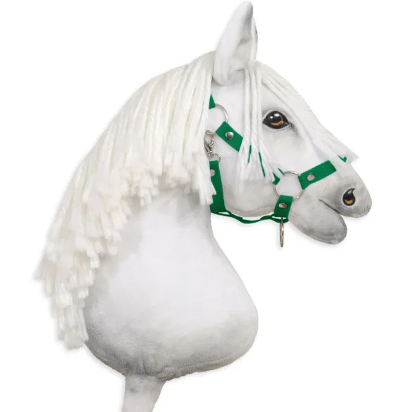 Reguliuojamas apynasris „Hobby Horse“ žirgui A3, spalvos: violetinė ir žalia - Žalia