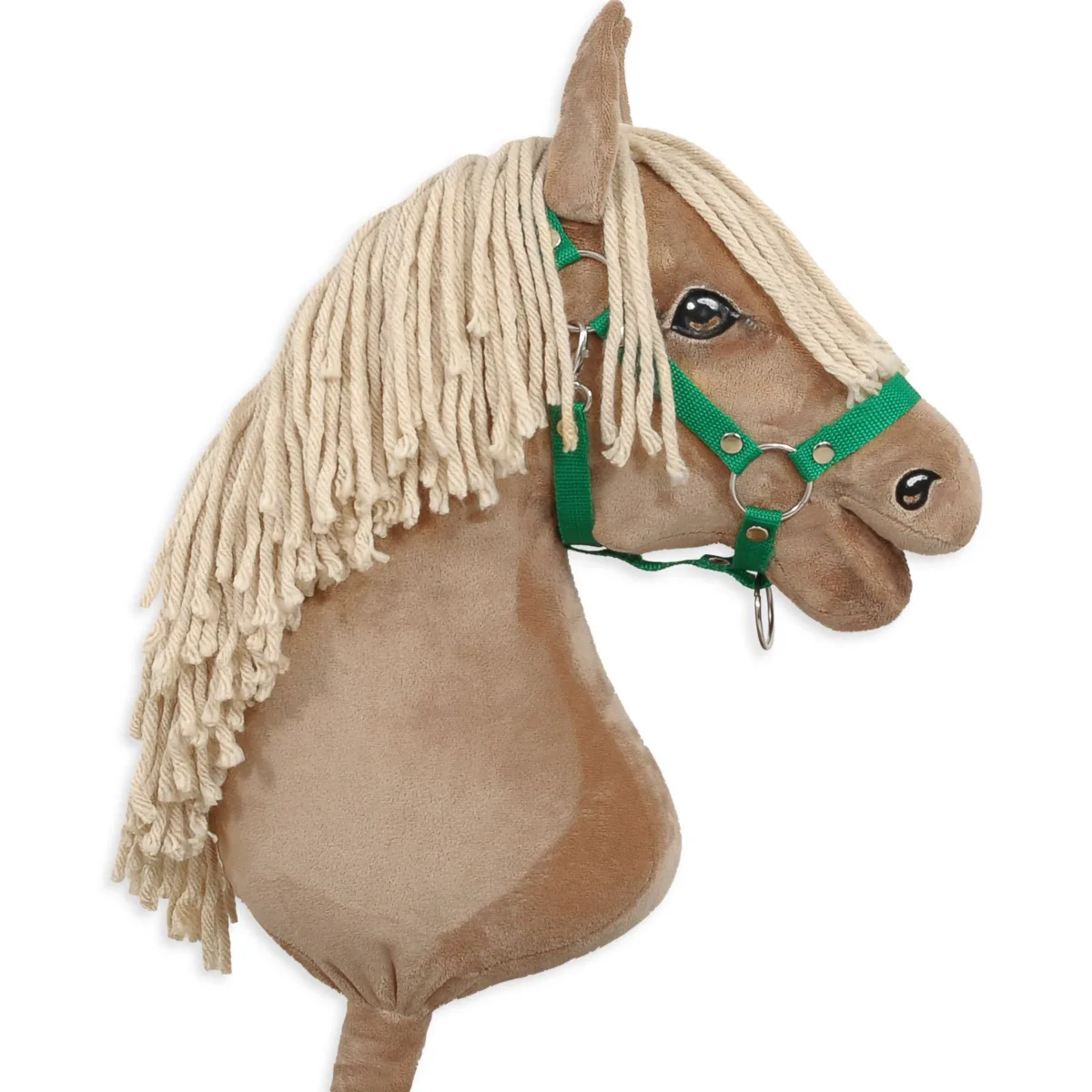 Reguliuojamas apynasris „Hobby Horse“ žirgui A3, spalva: žalia