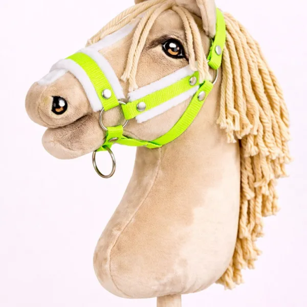 Reguliuojamas apynasris „Hobby Horse“ žirgui A3, spalva: žalia