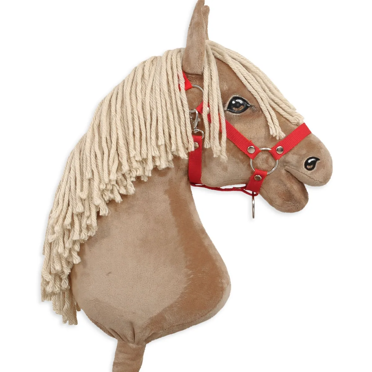 Reguliuojamas apynasris „Hobby Horse“ žirgui A3, spalva: raudona