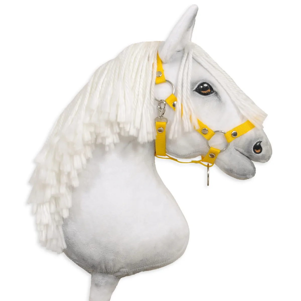 Reguliuojamas apynasris „Hobby Horse“ žirgui A3, spalva: geltona