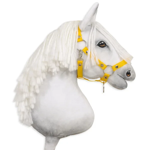 Reguliuojamas apynasris „Hobby Horse“ žirgui A3, spalvos: geltona, juoda ir kitos - Geltona